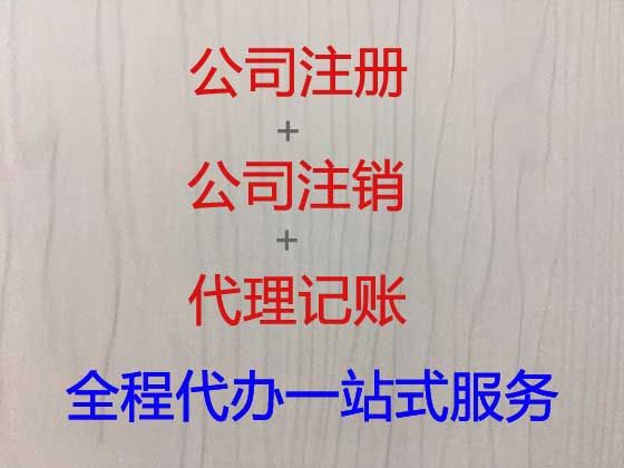 淮南公司个体户注册变更注销代办